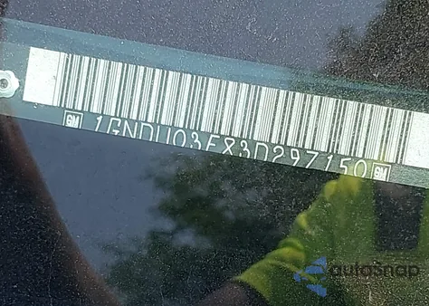 2003 Chevrolet Venture Ls z USA, uszkodzony, nr VIN 1GNDU03E83D297150